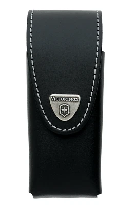 Swiss Army Black Leather Belt Pouch for SwissTool X Plus Victorinox 4.0833.L New