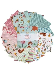 Tela Feline Drive 5" Cuadrados MAULLIDO DE GATO 42 Piezas Riley Blake Charm Pack - Imagen 1 de 8