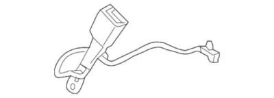 Genuine GM 2016-2020 Buick Envision Base Essence Preferred Buckle Kit 84690425 - Изображение 1 из 2