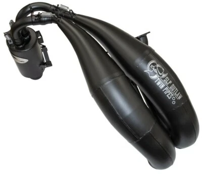 SLP RMK 850 OUTLAW TWIN PIPES FOR POLARIS RMK AND KHAOS AXYS  - Image 1 of 4