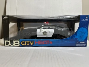 JADA HEAT 2006 CHEVY CAMARO CONCEPT 1:18 HIGHWAY PATROL POLICE DIECAST MODEL - Picture 1 of 7