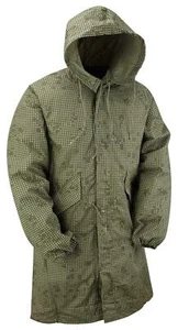 Fishtail Parka Original US Night Desert Green Army Camo Light Shell Coat Small - Picture 1 of 10