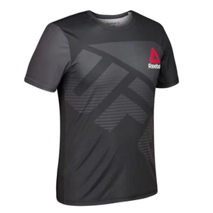 Reebok UFC Official Black Fight Kit Walkout Jersey Men's - Picture 1 of 1