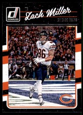 2016 Donruss Press Proofs Red Zach Miller Chicago Bears #56