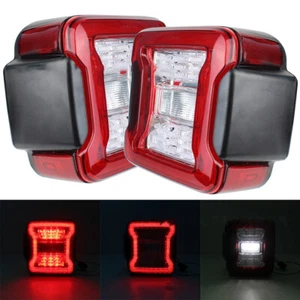 LED Tail Lamps Brake Reverse Turn Signal For Jeep Wrangler JL 18-23 EUR Version - Picture 1 of 4