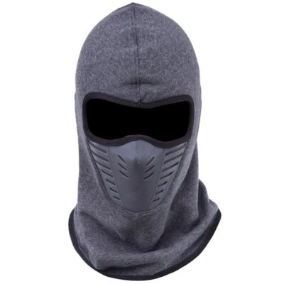 Men’s Winter Balaclava Face Mask Windproof Fleece Ski Ninja Mask Cycling Masks - Image 1 of 4
