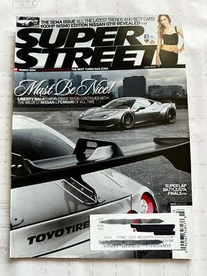 Super Street Magazine (Sema Issue - Liberty Walk's Worldwide Reign) March 2014 - Image 1 of 3