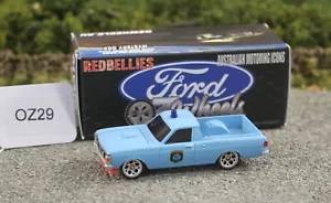 Oz Wheels 1:64 Red Bellies Ford XY Ute NSW Police Clutch 1 FNQHotwheels OZ29 - Picture 1 of 10