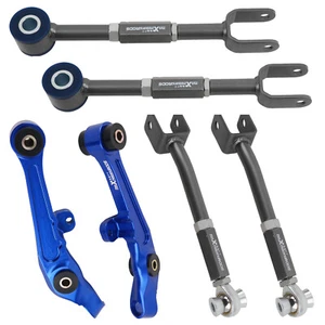 Front Lower Control Arms + Rear Camber Arm Kit for Infiniti G35 03-2007 350Z 2WD - Picture 1 of 11