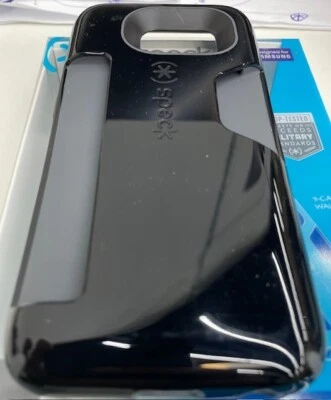 Funda delgada resistente SPECK Candy Shell CARD para Samsung Galaxy S6 - Negra Foto 1 de 3