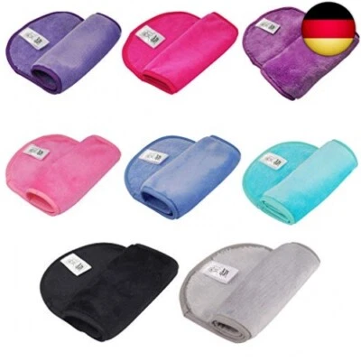 8 Stück Abschminktücher Mikrofaser, Make-Up Entferner Tuch Mikrofaser A - Bild 1 von 4