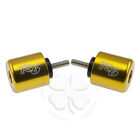 Handle Bar End CNC R6 Engraved Gold For Yamaha YZF 06-19 R1 Slug Weight Slider