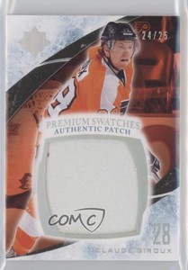 2010-11 Ultimate Collection Premium Swatches /25 Claude Giroux #P-CG Patch