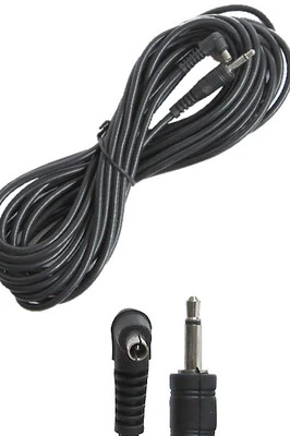 Blitz - Verlängerungskabel  Blitzkabel 3,5mm Klinke  Länge 4m - Bild 1 von 2