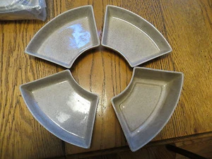 Estate Mid Century Modern Snack Condiments Servers Candy Nuts Hors d'oeuvre - Picture 1 of 5