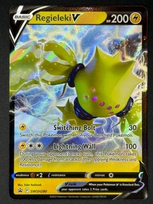 Regieleki V SWSH280 Pokemon TCG SWSH: Sword & Shield Promo Cards Promo NM - Image 1 of 2