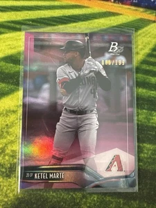 2022 Topps Bowman Platinum Ketel Marte 85/199 Arizona Diamondbacks - Picture 1 of 2
