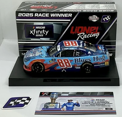 2025 1/24 #88 Kyle Larson “Blue Hog” Texas Win Chevrolet - 1 of 720 SD Shipping - Image 1 of 4