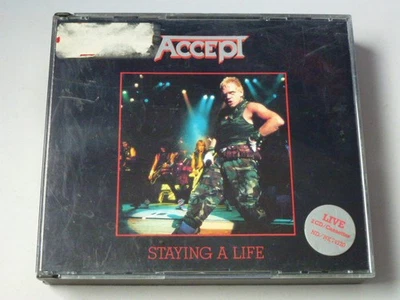 Accept - Staying A Life - Dirkschneider 2 Cds Sammlungsauflösung - Bild 1 von 2