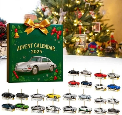 Advent Calendar 2025 Christmas Decorations Gifts 2D Christmas Tree Decor - Image 1 of 4