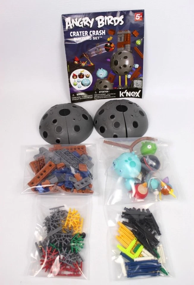 K’NEX Angry Birds Crater Crash Building Set Complete 2012 #72437 - Image 1 of 1