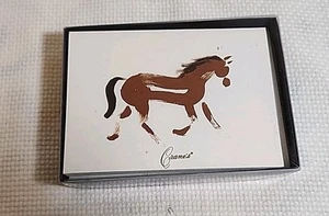 Gru 10 biglietti appunti vuoti cavalli e buste design di Amanda Schaffer - Foto 1 di 5