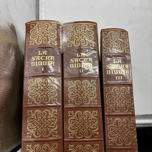 3 Illustrated Bible Books Printed By S.A.I.E Turin 1964 - Picture 1 of 5