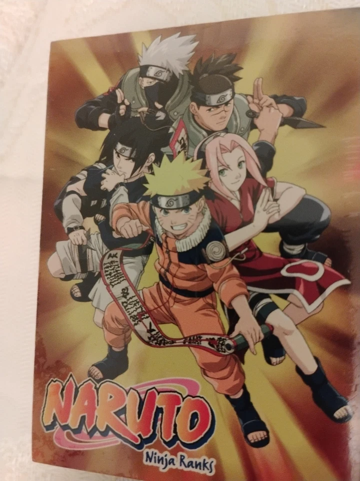 Lote de Naruto Ninja Ranks Paquete de Cartas Coleccionables Nuevo Sellado Todas las Cartas Base Y Persecución Foto 1 de 2