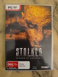 LIKE NEW। Stalker Shadow Of Chernobyl + Manual PC GAME DVD-ROM HORROR FREE POST - Picture 1 of 2