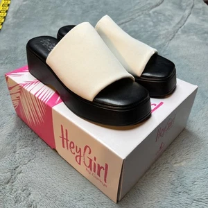 Sandali Hey Girl by Corkys donna 10 slip plateau elasticizzati grossi Y2K 90 - Foto 1 di 10