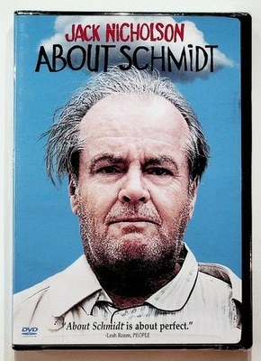 About Schmidt DVD Jack Nicholson New Sealed Drama Comedy Widescreen - Image 1 of 2