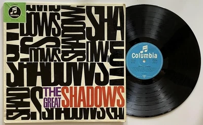 The Shadows The Great Shadows LP Columbia (1963) Mis-Print Germany pressing vg- - Image 1 of 3
