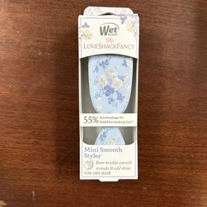 Wet Brush X Love Shack Fancy Mini Smooth Styler Brush Everblooming Rosettes NEW - Picture 1 of 2