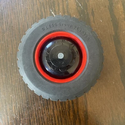 LEGO TECHNIC #42082: Rough Terrain Crane Tire 94.3x38R Sold As Is Free Shipping! - Image 1 of 4