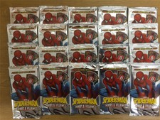 Spiderman Heroes And Villains Factory Sealed Packet x20