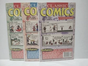 Cómics y crucigramas clásicos 1986 #2-4 características de King - Imagen 1 de 13