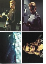 VERY Rare Star Trek CIC German Seven Of Nine Video Card Set 2000 / 2001 - 7 of 9