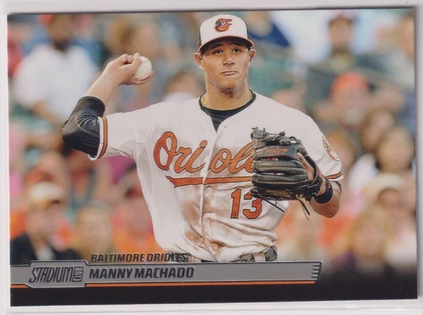 2014 Stadium Club #52 Manny Machado - Image 1 of 1