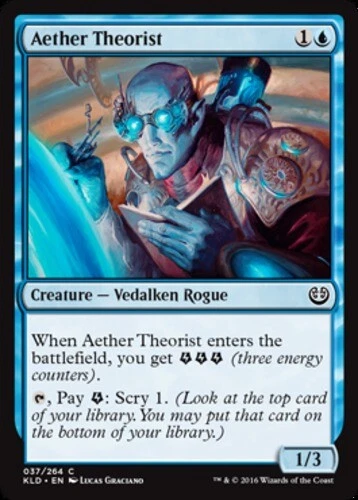 4x Aether Theorist ~ Near Mint Kaladesh MTG Magic x4 4 UltimateMTG Playset Blue  - Image 1 of 1