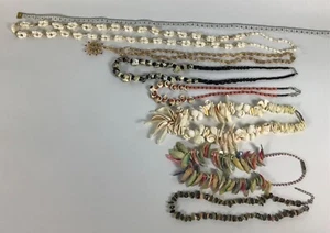 Mixture of Shell & Stone Necklaces - Picture 1 of 15