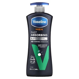 Men, Fast Absorbing Body & Face Lotion, 20.3 fl oz (600 ml) - Picture 1 of 2