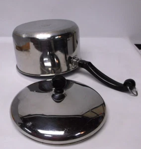 Farberware Cacerola 3 Qt Olla Sartén/Tapa Aluminio Revestido Acero Inoxidable De Colección EE. UU./Tapa - Imagen 1 de 7