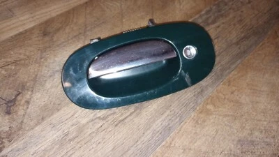 97-06 Jaguar XK8 / XKR IZQUIERDA / lado del conductor manija de puerta exterior - verde Foto 1 de 4