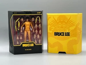 BRUCE LEE The Challenger Super7 S7 Ultimates Wave 1 w/ sleeve and mailer box NEW - Picture 1 of 14