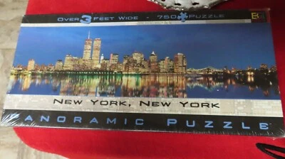Panoramic Puzzle New York 750 Pieces SEALED NEW by Buffalo Games - Image 1 of 2