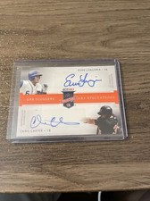 2008 TRISTAR PROJECTIONS Dual AUTOGRAPH EVAN LONGORIA Chris Carter #D /5