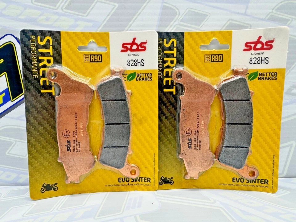 Pastilhas de freio SBS HS Street Sinter HH para Honda CB1000R CB1000 R ABS 2008-2016 - Imagem 1 de 1