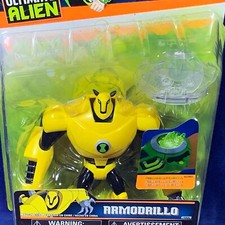 New ARMODRILLO 4" Ben 10 Action Figure with Ultimatrix Disc - ULTIMATE ALIEN