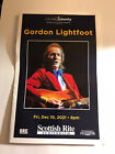Gordon Lightfoot - Playbill - Scottish Rite Auditorium, New Jersey - 12-10-21 !