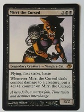 Mirri, the Cursed Planar Chaos Magic the Gathering mtg x1